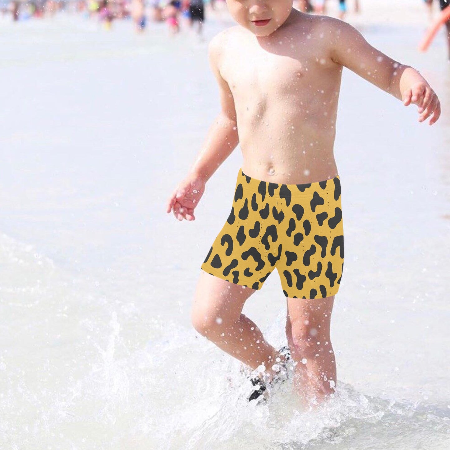 Cheetah Little Boys' Swimming Trunks