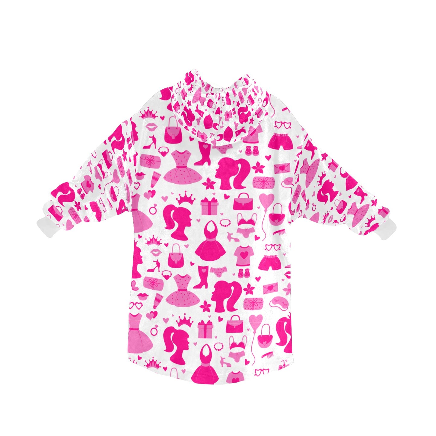 Barbie Blanket Hoodie for Kids