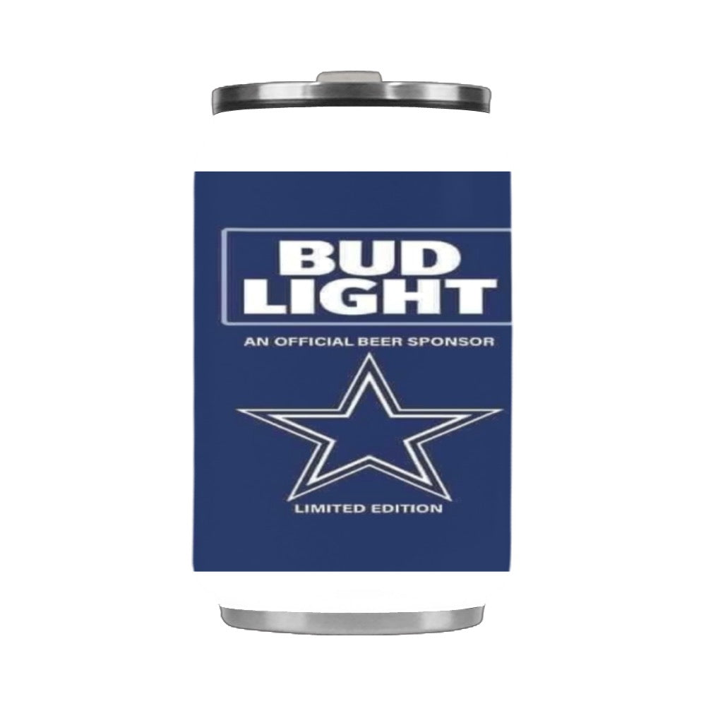 Cowboys bud light Stainless Steel Vacuum Mug (10.3OZ)