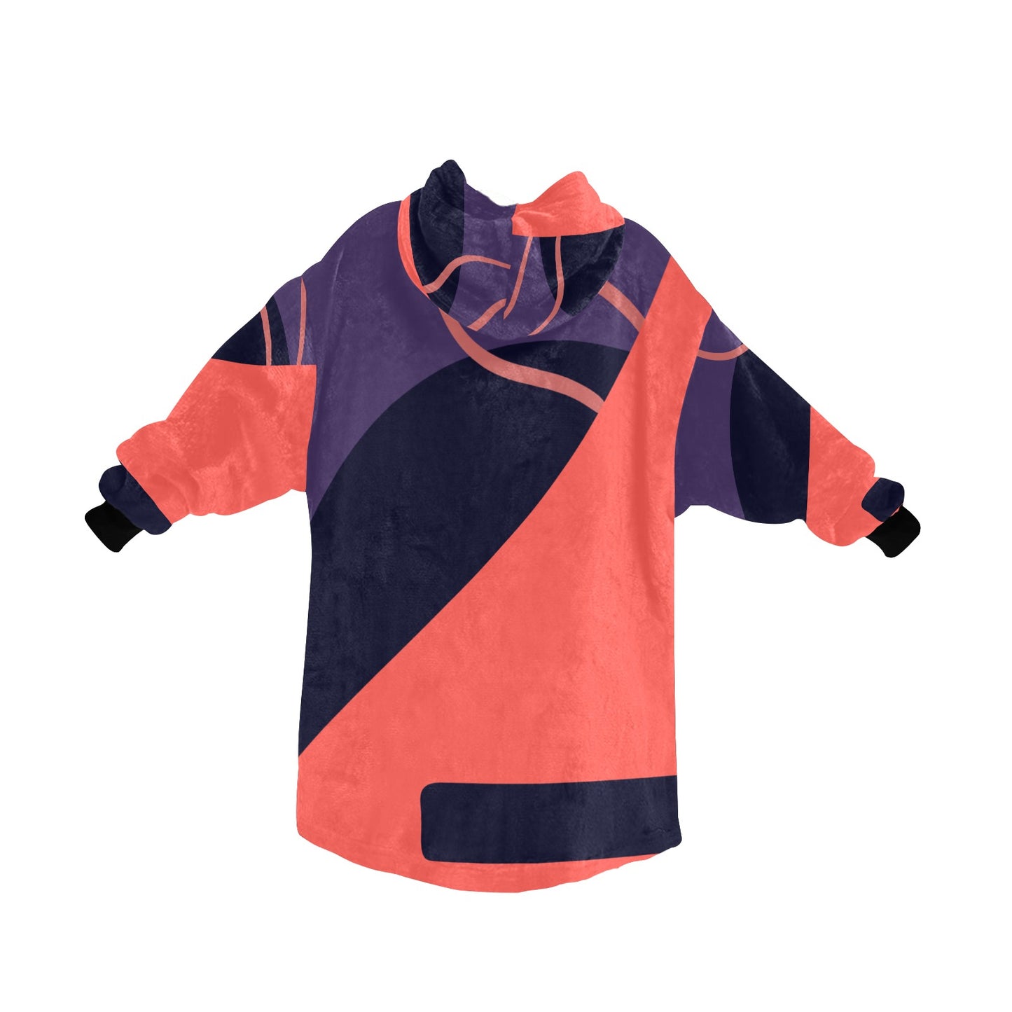 Orange You Blanket Hoodie for Kids