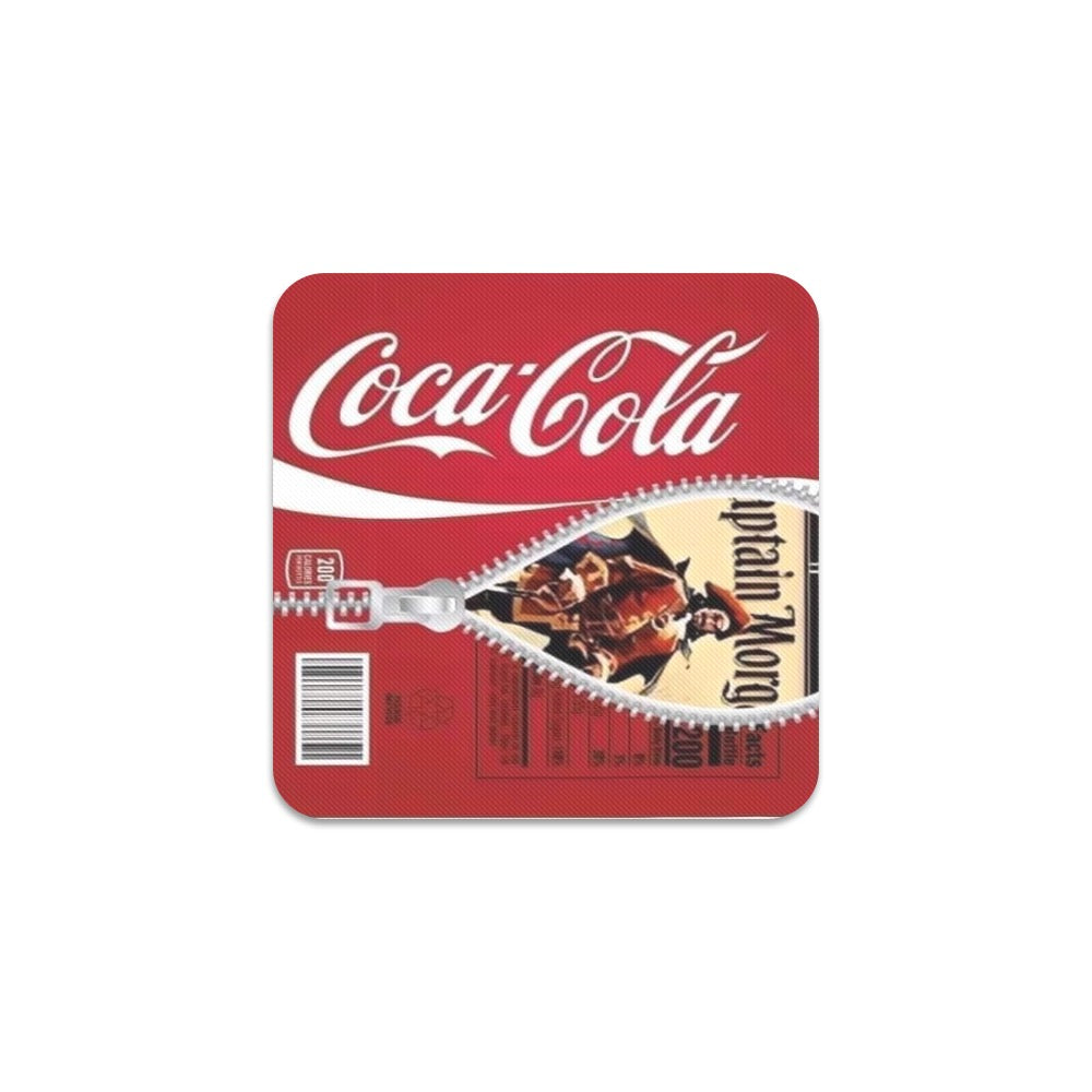 Cola & Morgan Square Coaster