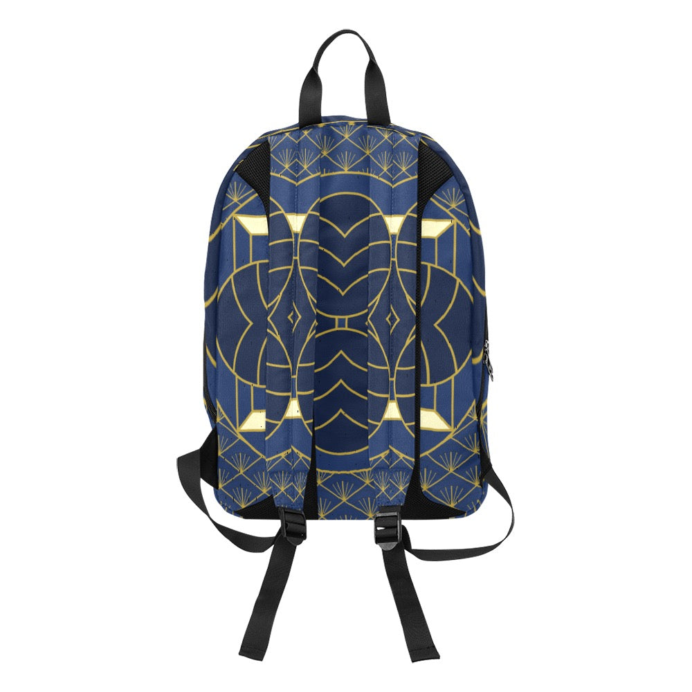 Navy Cut Large Capacity Travel Backpack