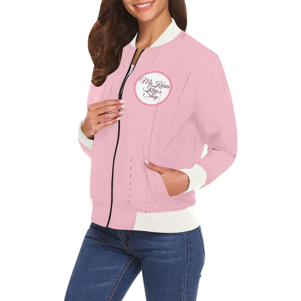 MsKaria Kay’s Shop Bomber Jacket for Women