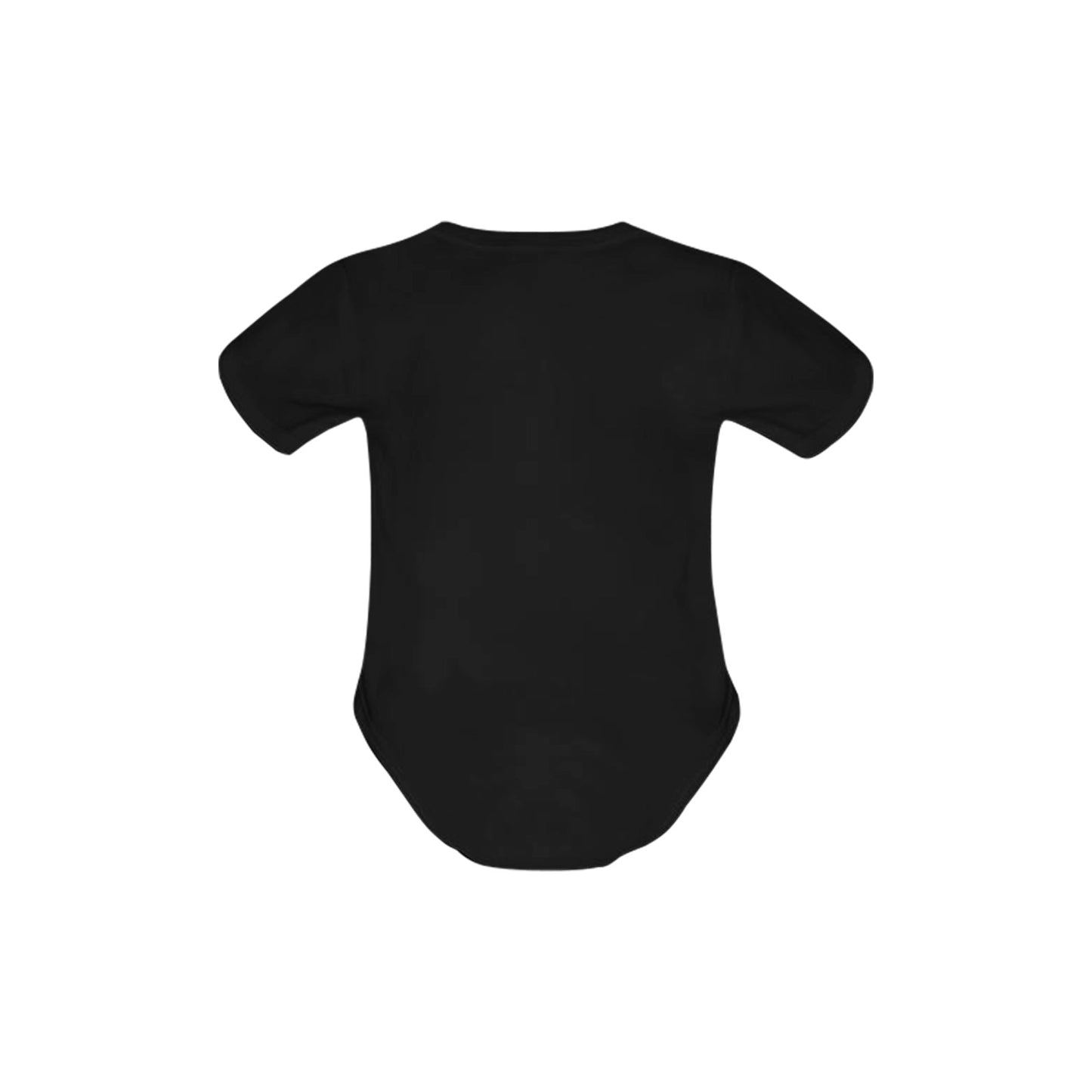 Black Squared Baby Onesie