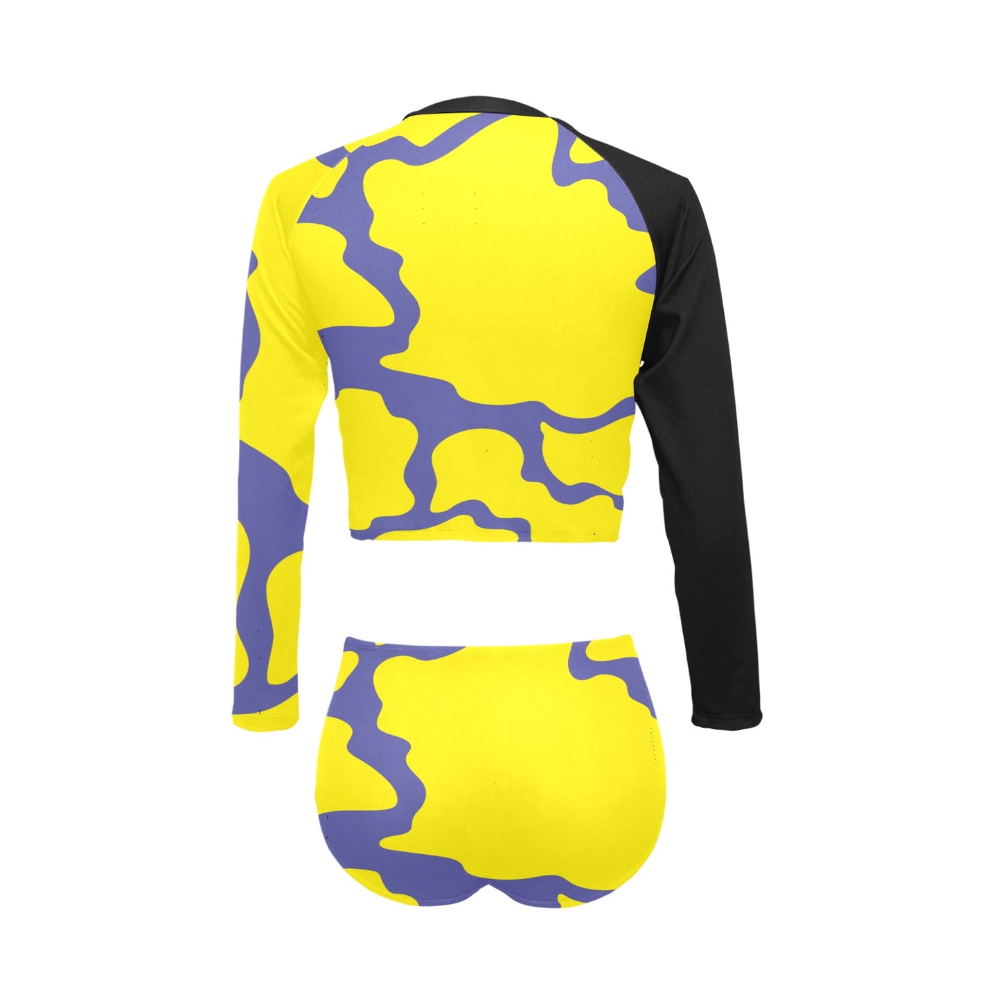 Laker Zazzle Long Sleeve Bikini Set