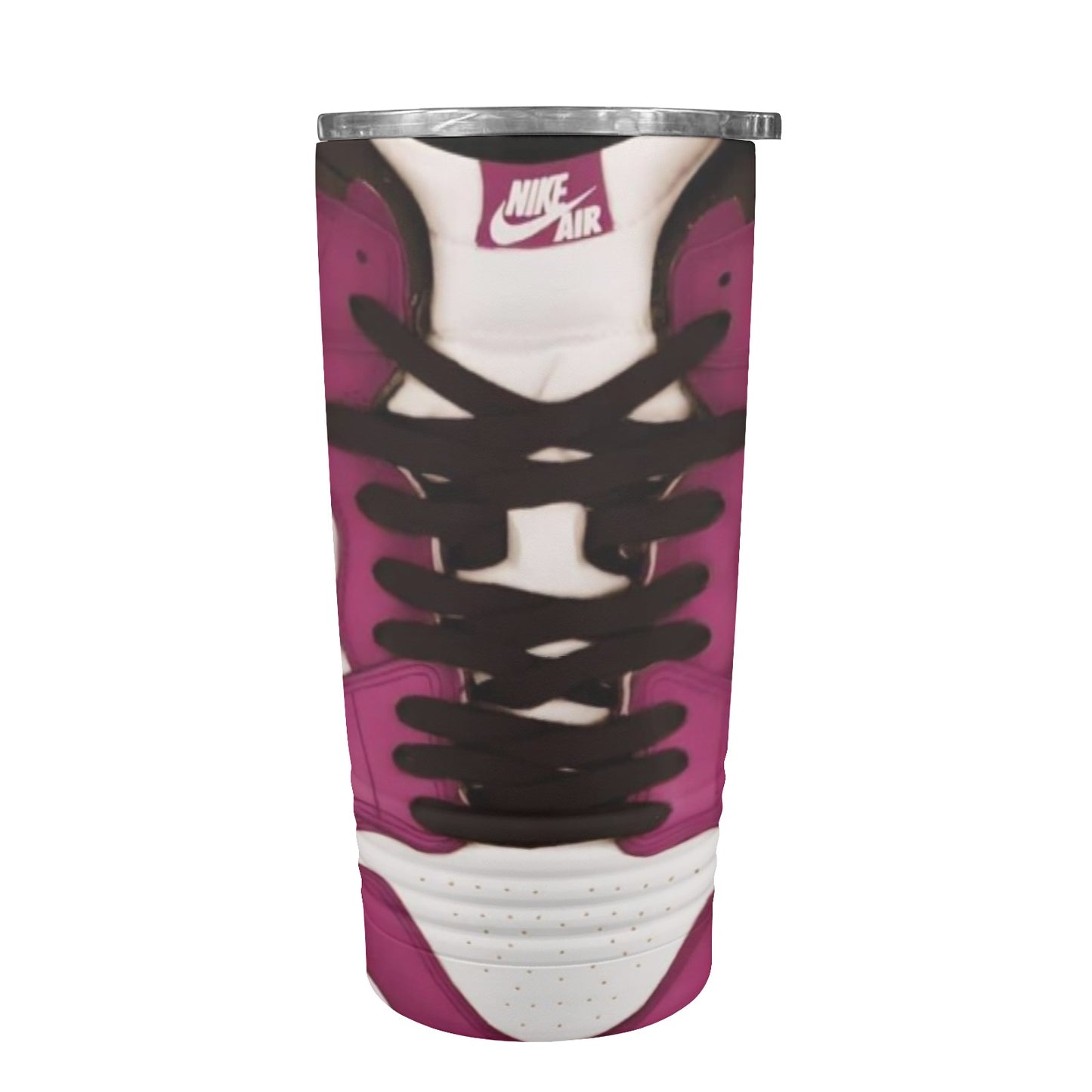 Purple and White Sneakers 20oz Insulated Stainless Steel Mobile Tumbler