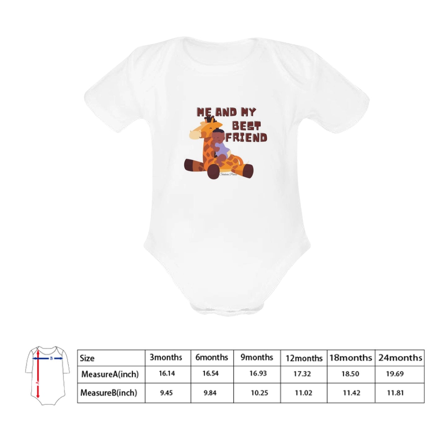 My Best Friend Baby Onesie