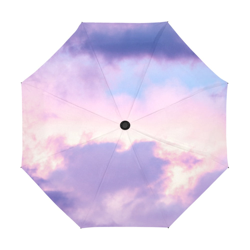 Pastel Skies Anti-UV Auto-Foldable Umbrella