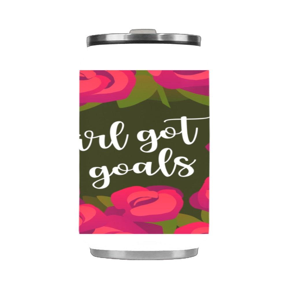 Girl Got Goals Stainless Steel Vacuum Mug (10.3OZ)