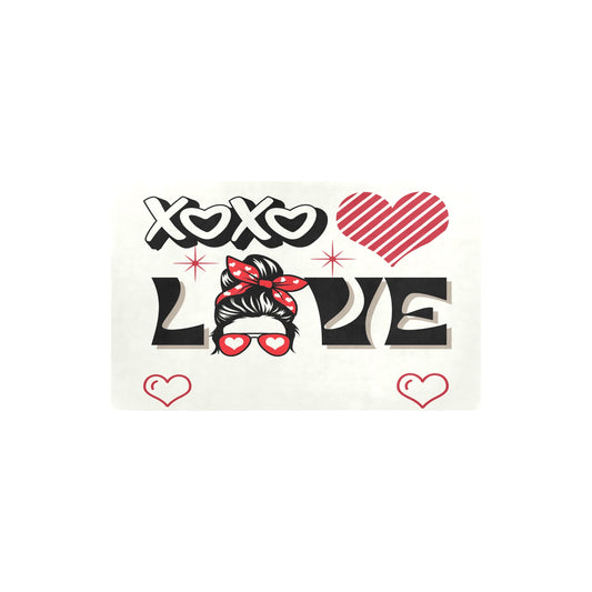 LOVE XOXO Kitchen Mat 32"x20"