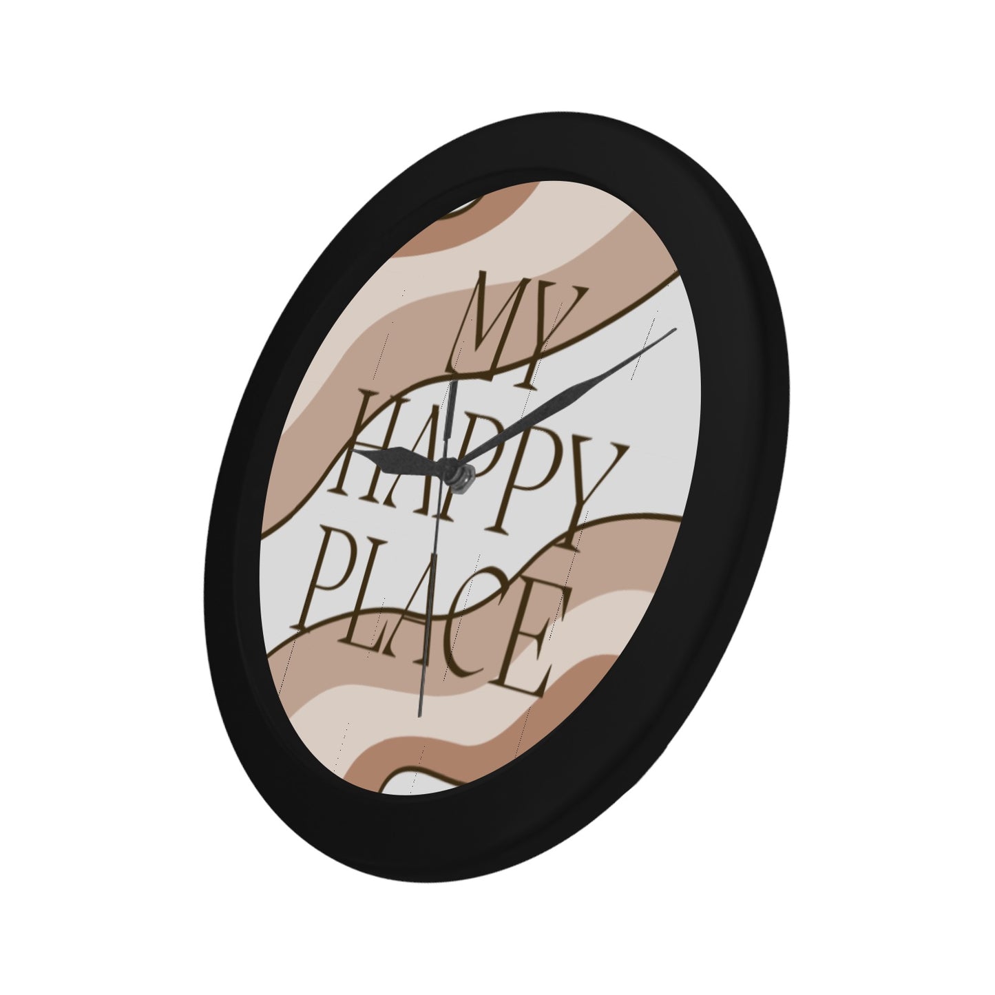 My Happy Place Circular Wall clock