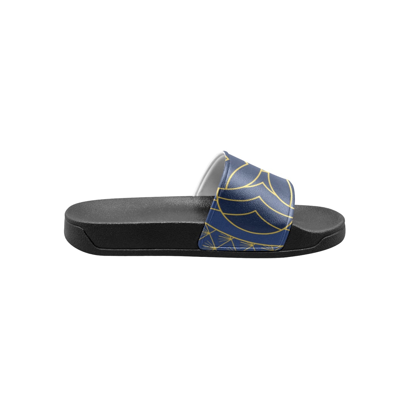 Navy Cut Kids' Slides