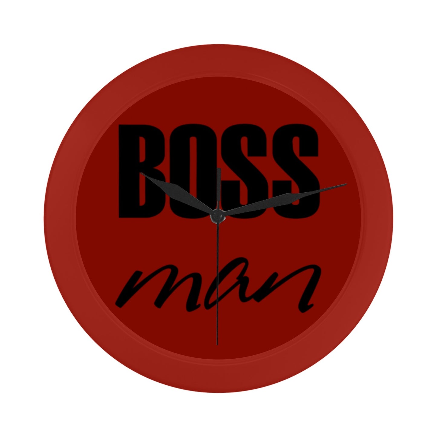 Boss Man Circular Wall clock