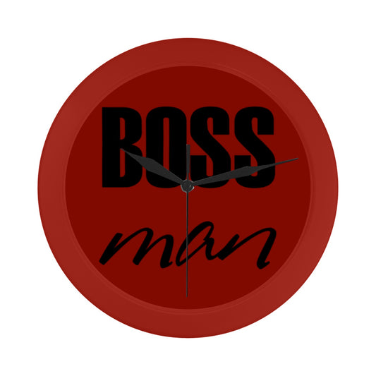 Boss Man Circular Wall clock