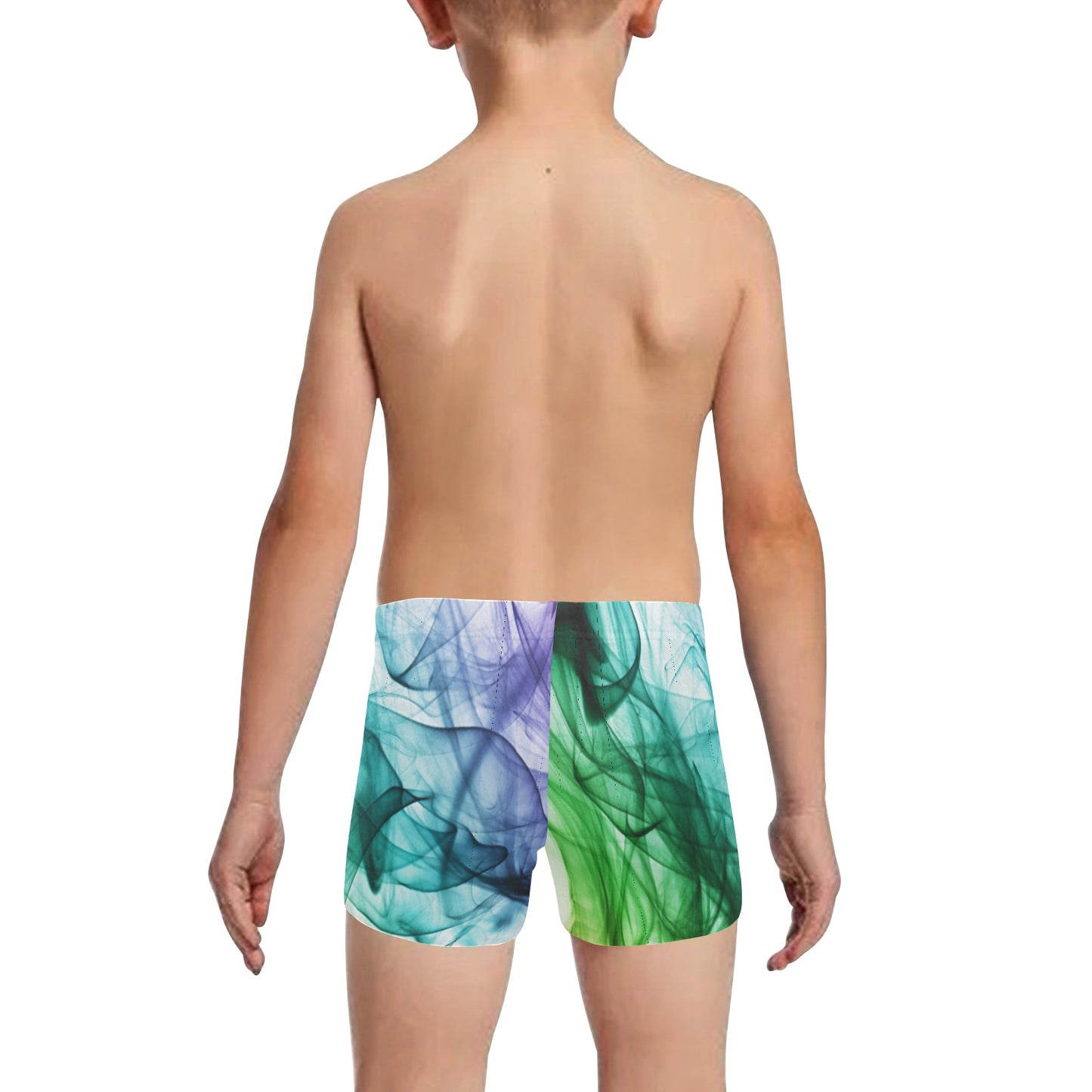 Color Whirl Little Boys' Swimming Trunks