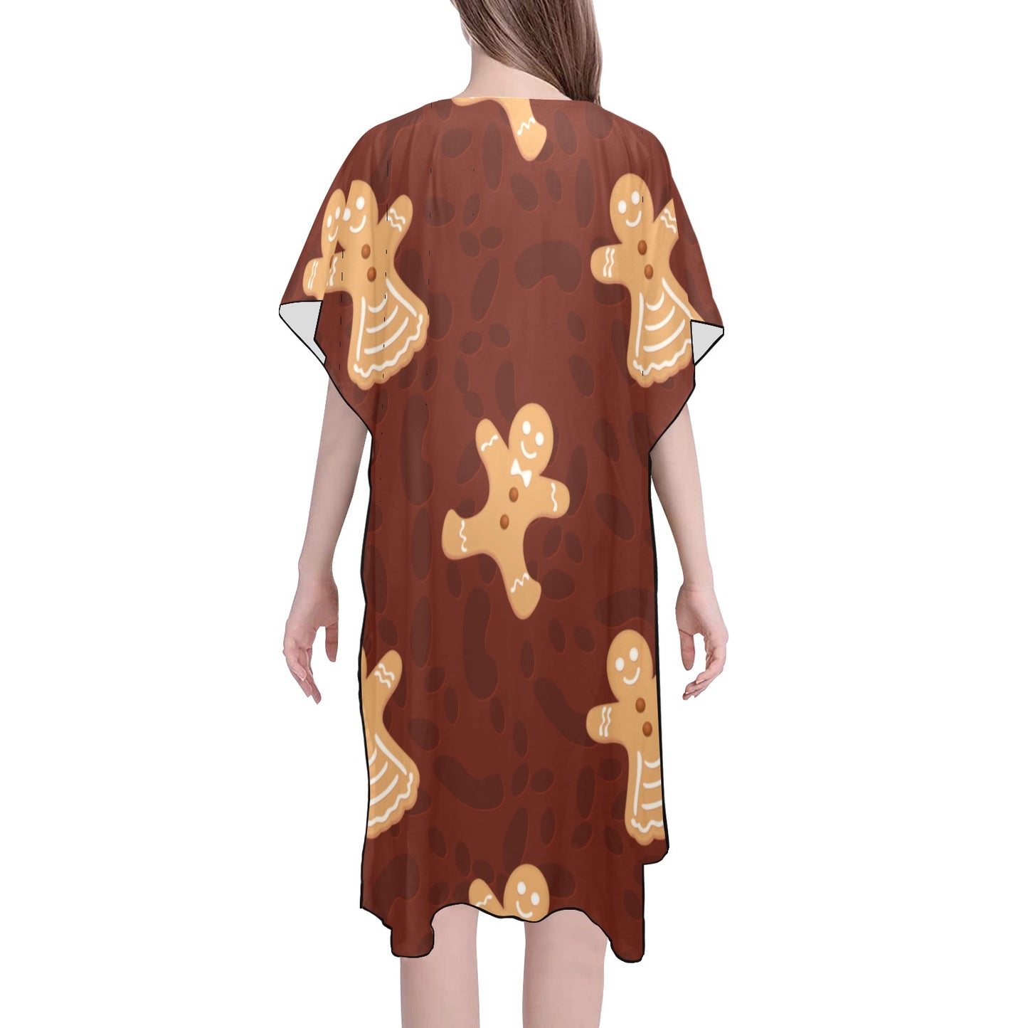 Gingerbread Chiffon Cover Up