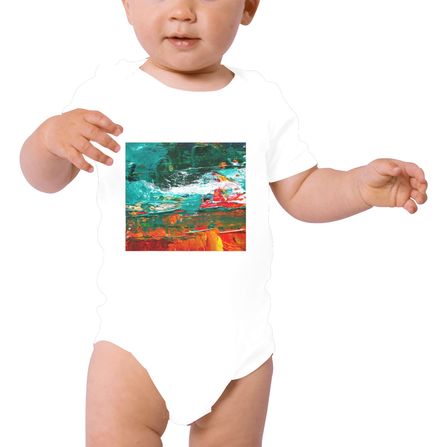 Painting Baby Onesie