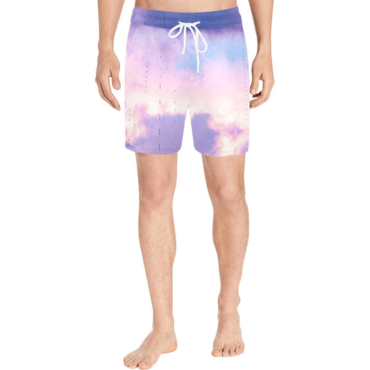 Pastel Skies Men's Swim Shorts