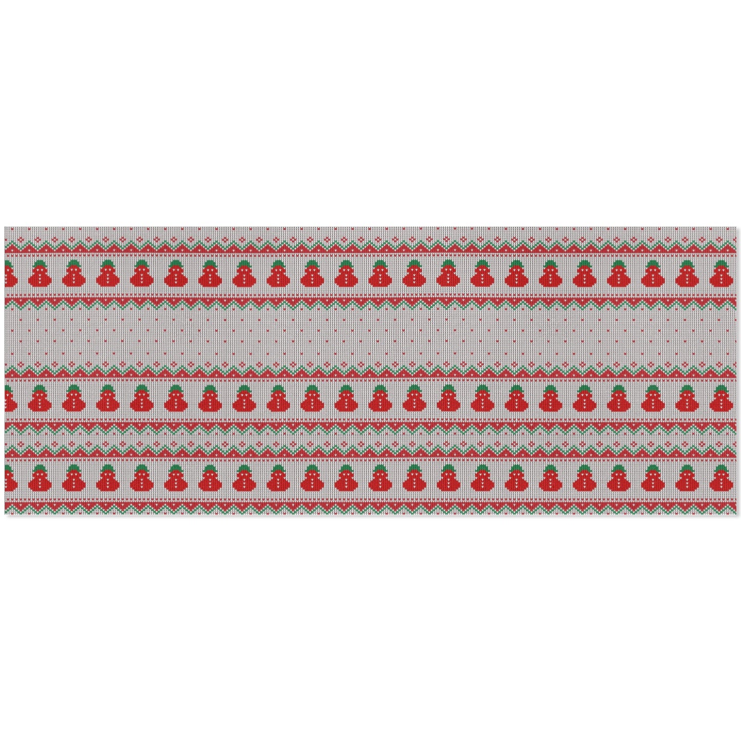 Red Snowman Christmas Gift Wrapping Paper 58"x 23" (3 Rolls)