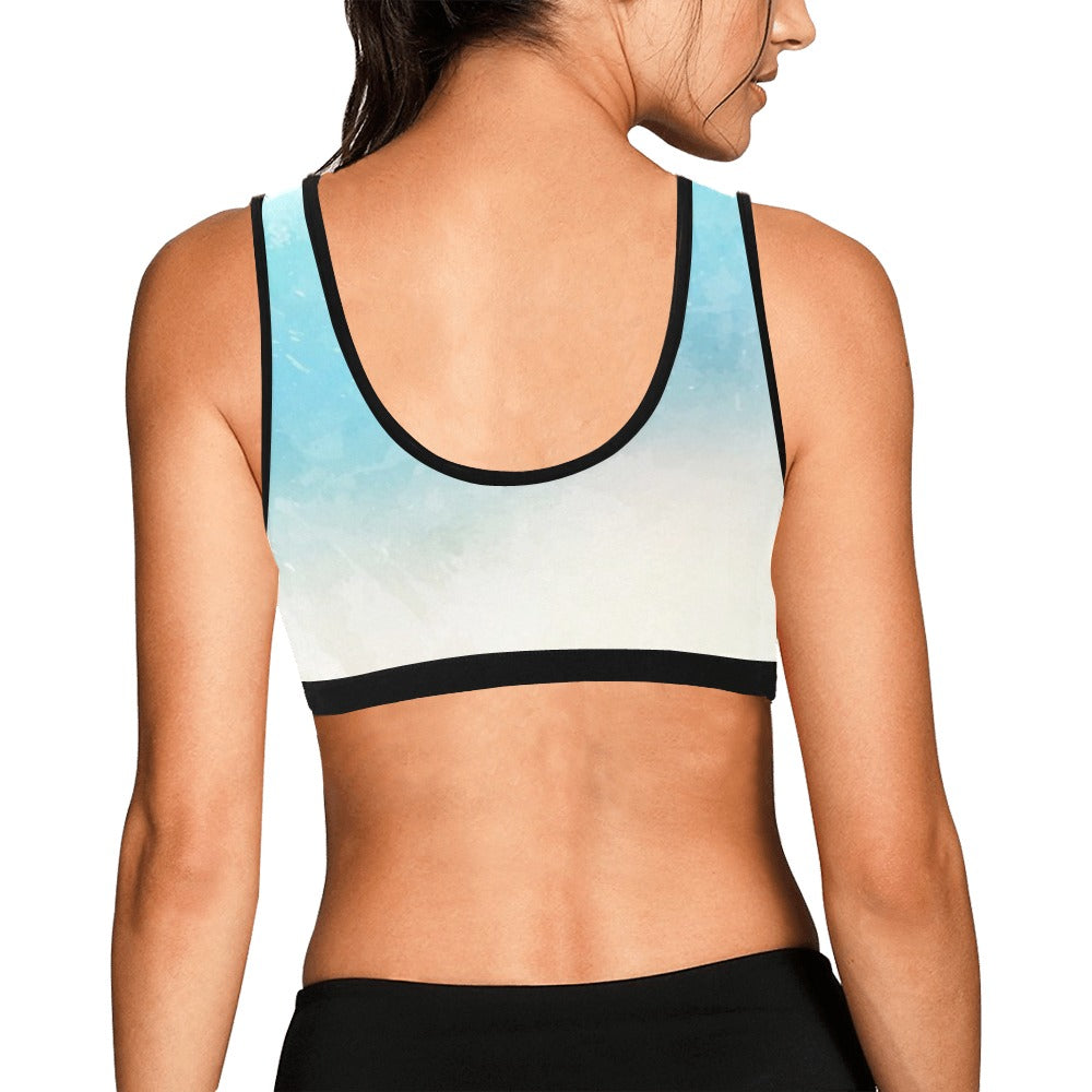 Bluish Women's Sports Bra