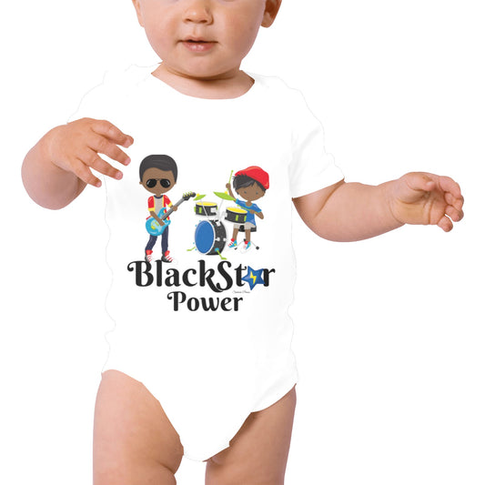 Black Star Baby Onesie