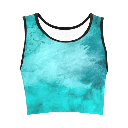 Blue Lagoon Women's Crop Top