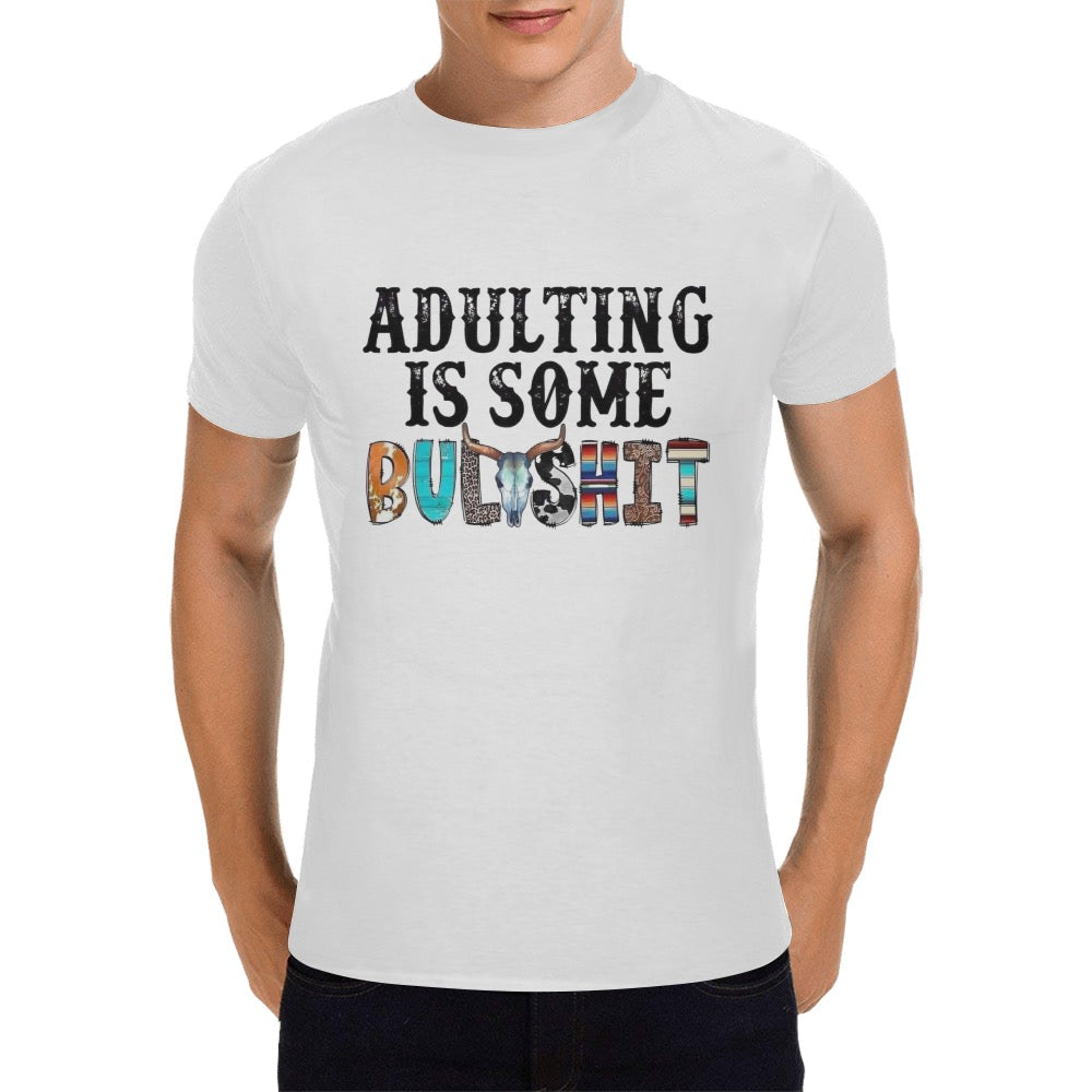 Adulting BS Men's T-Shirt