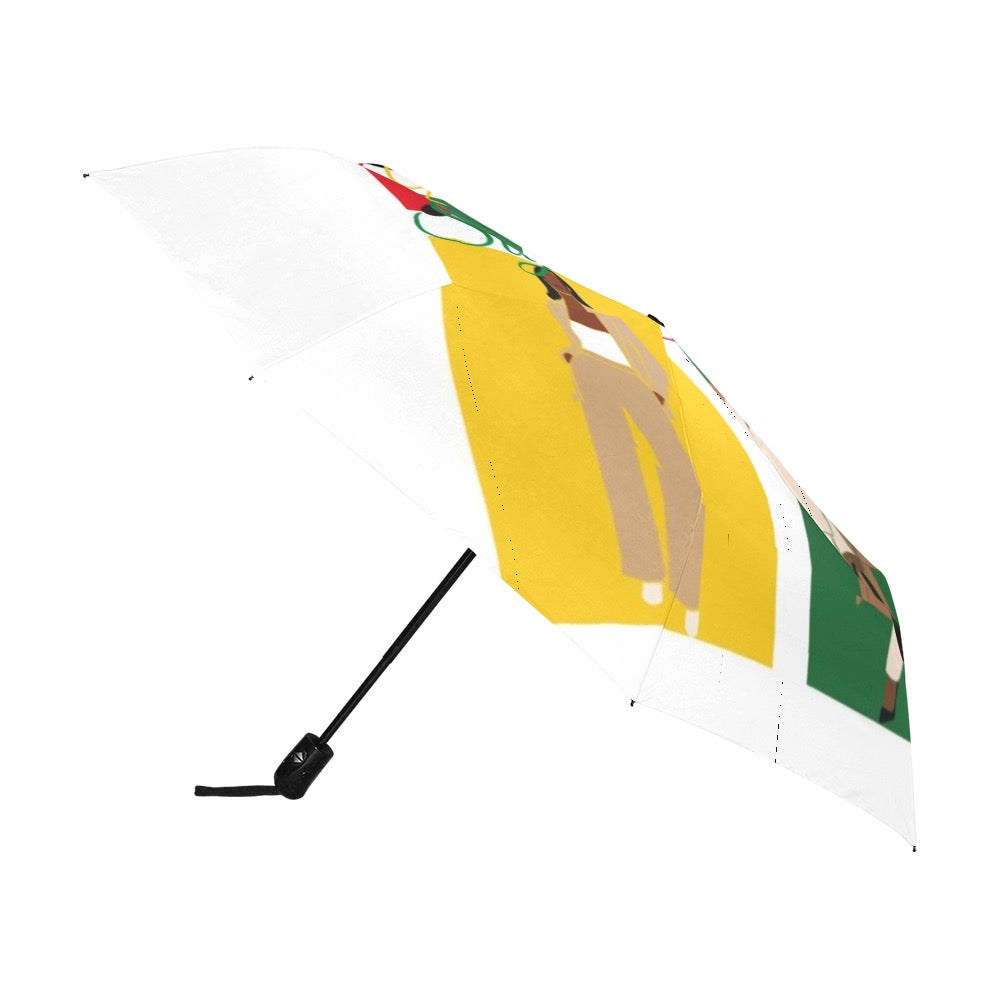 Style and Grace Anti-UV Auto-Foldable Umbrella