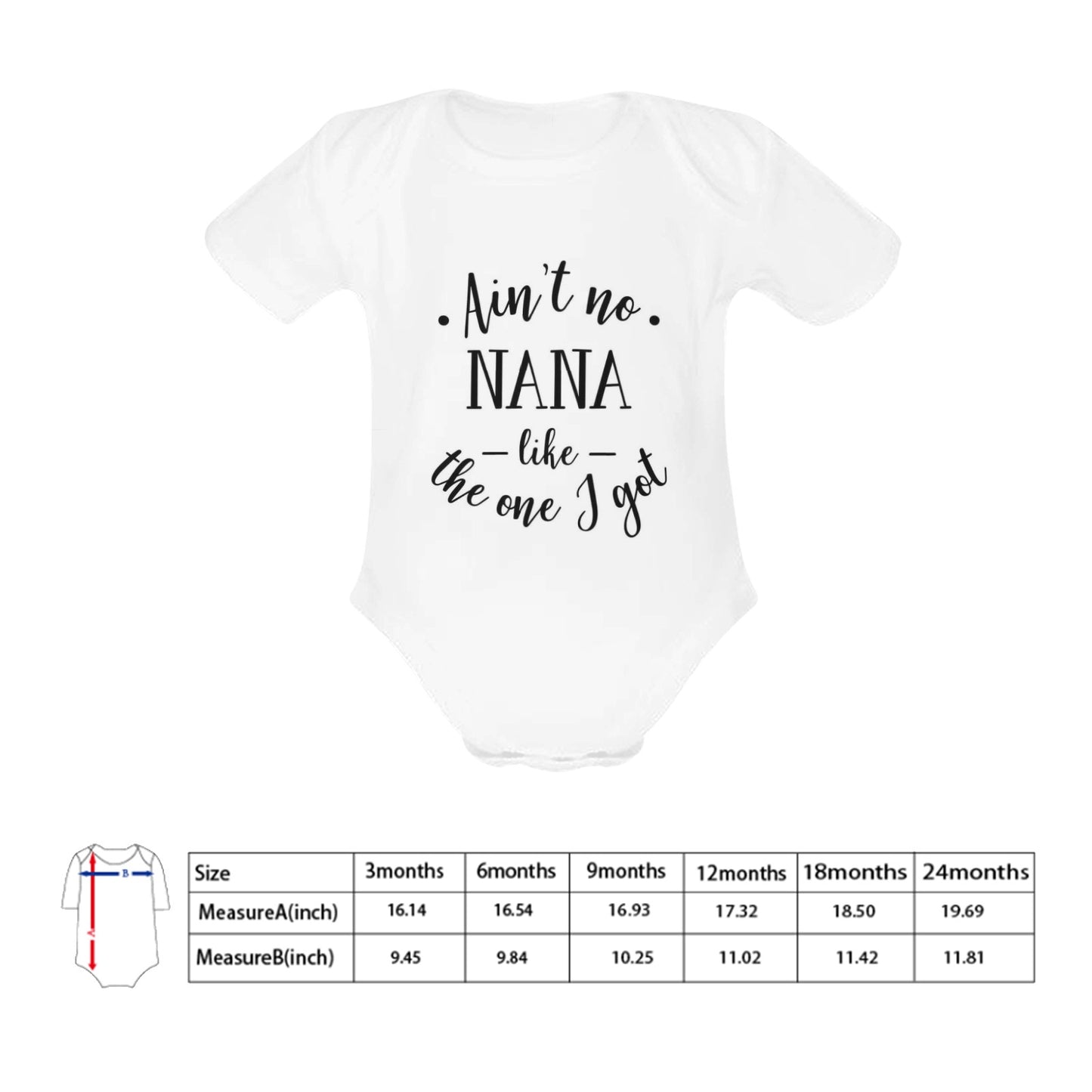 Ain’t No Nana Baby Onesie