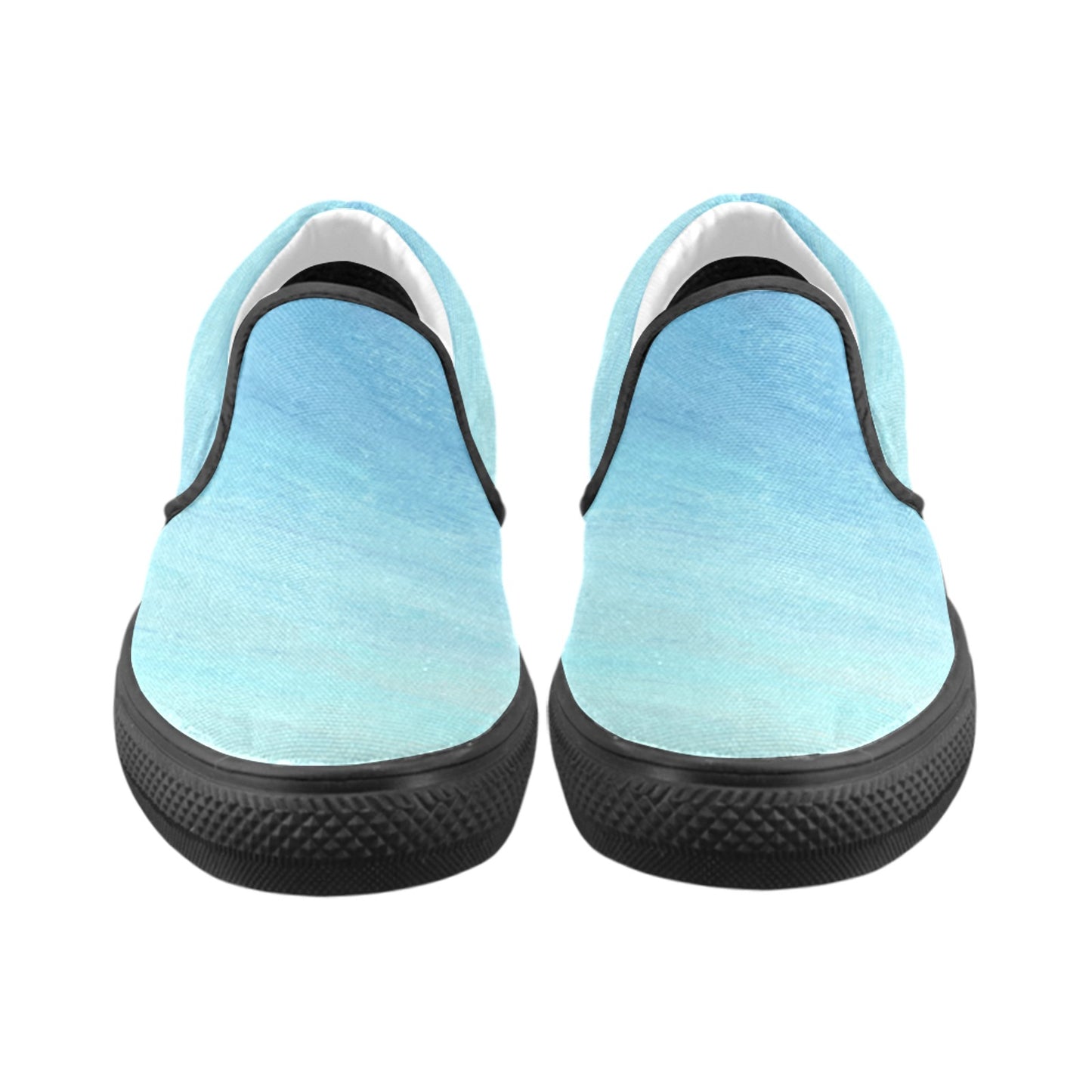 Blue skies Women's Slip-on Shoes