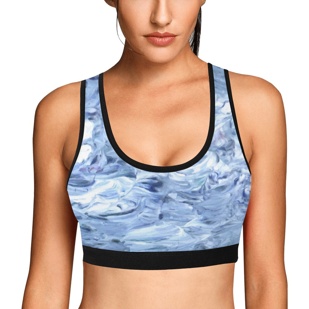 Motion In The Ocean Sports Bra