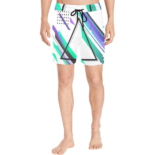 Retro Skate Men's Swim Shorts