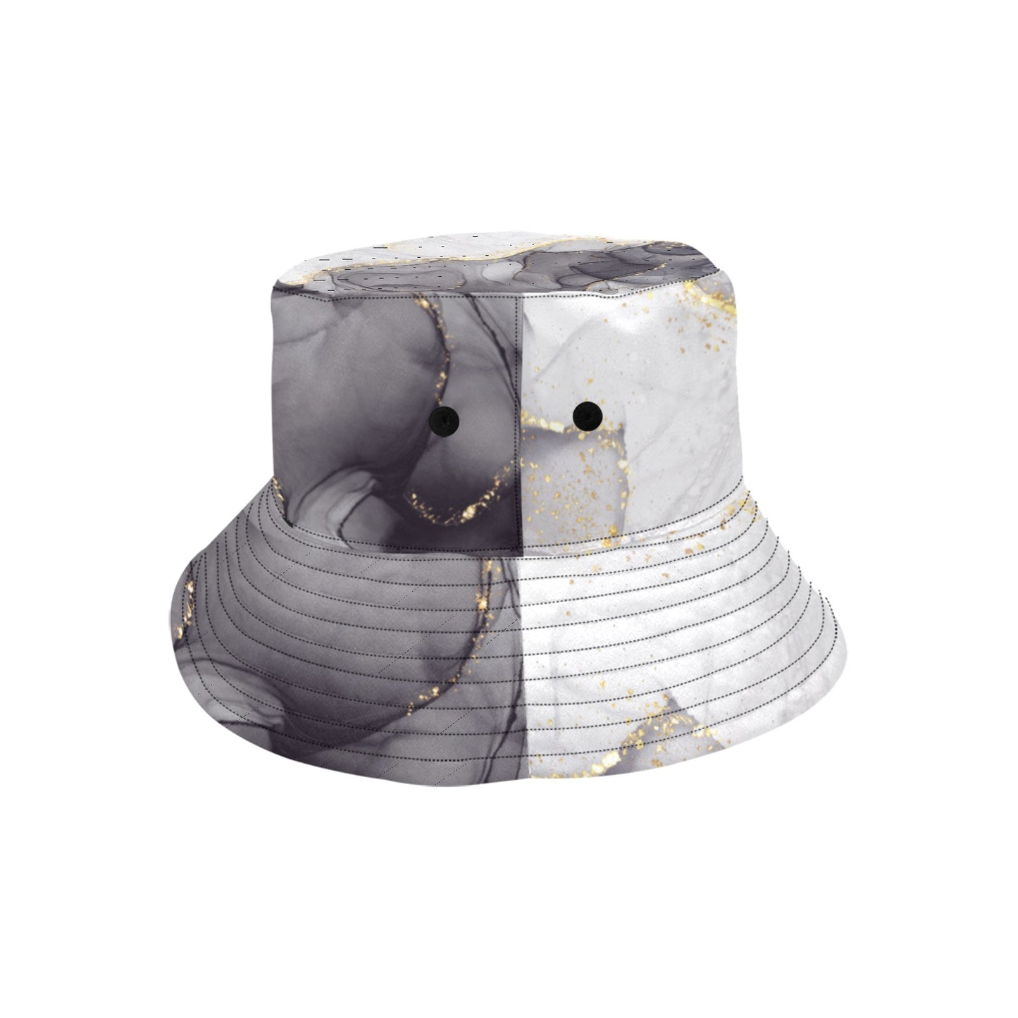 Grey Marble Unisex Bucket Hat