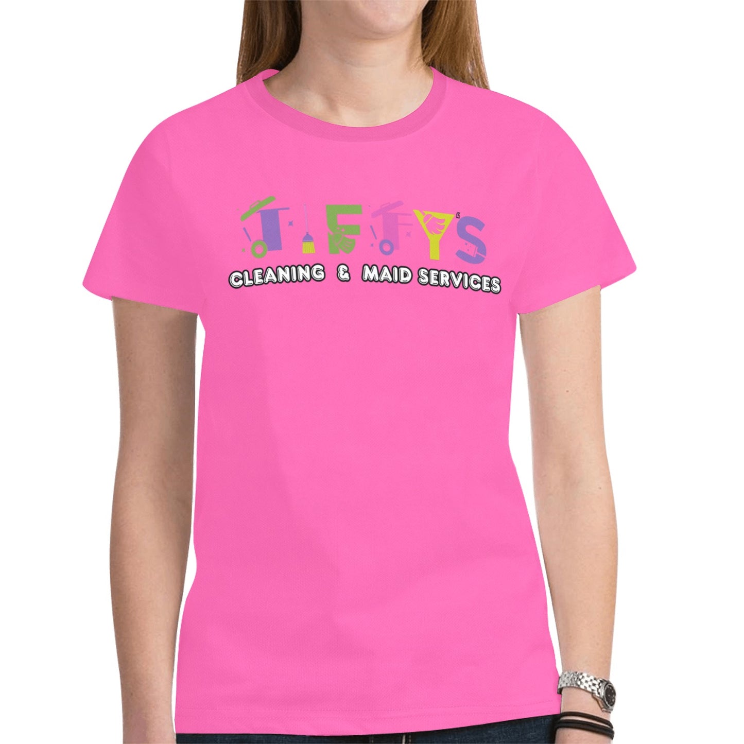 Pink Tiffy T-shirt for Women