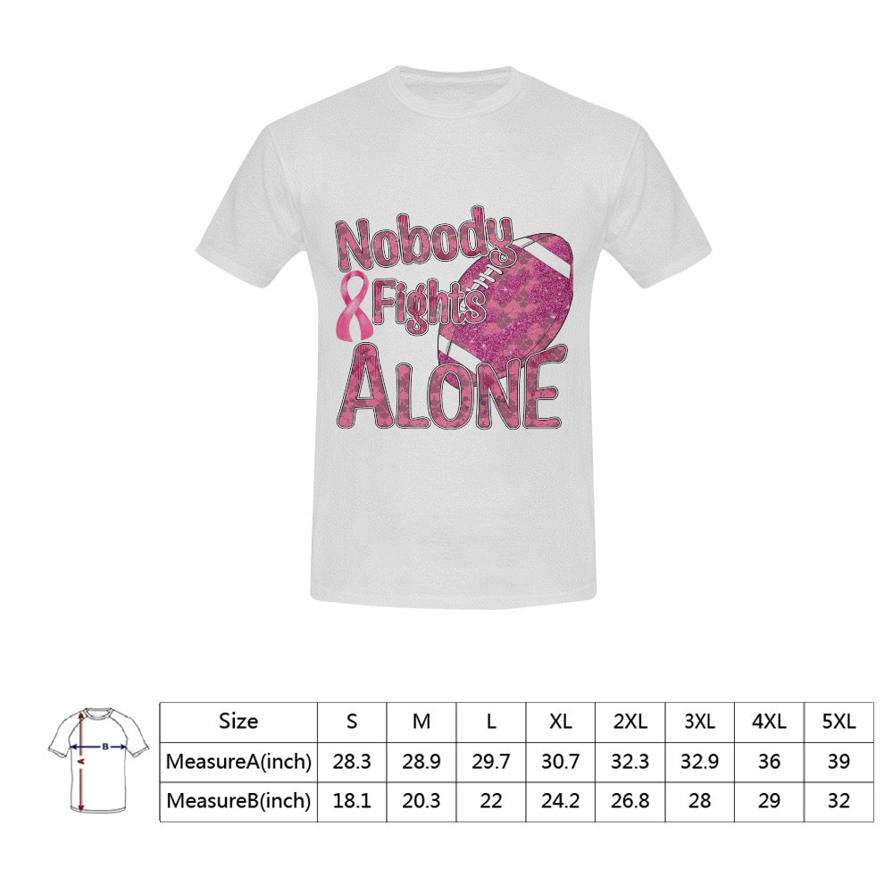 AWARENESS - Fight Alone Men's T-Shirt