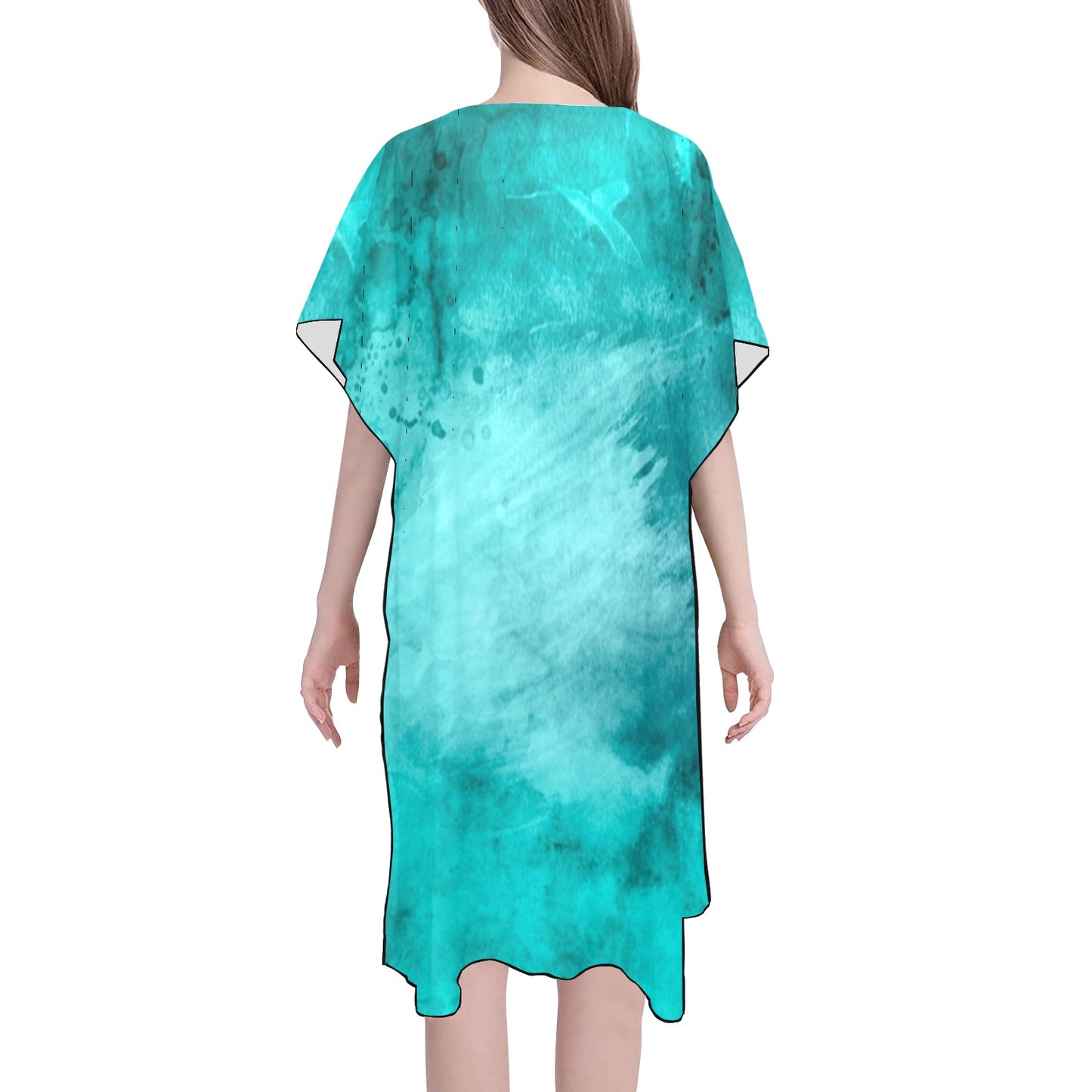 Blue Lagoon Chiffon Cover Up