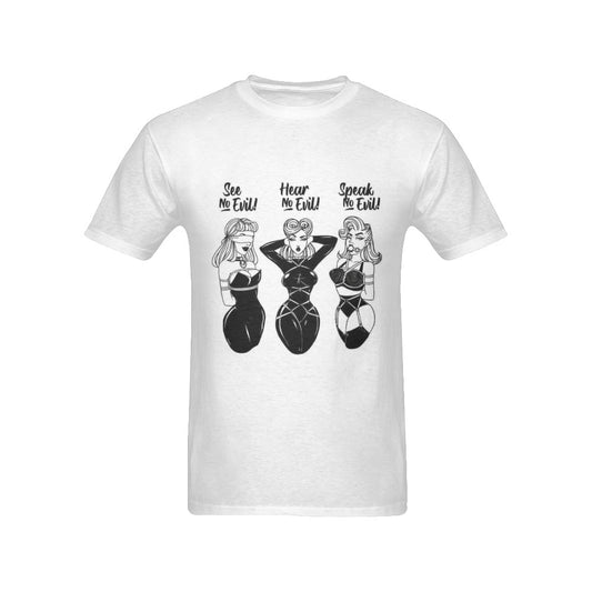 See, Hear, Speak no evil Men's T-Shirt