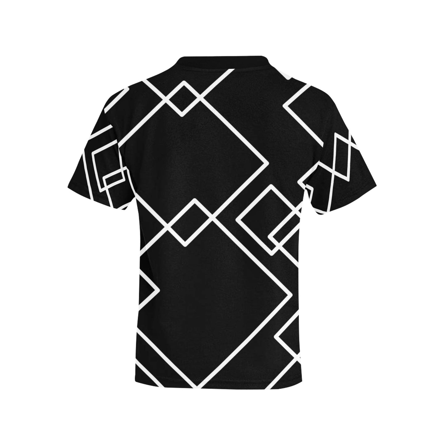 Black Squared Unisex T-shirt- Youth