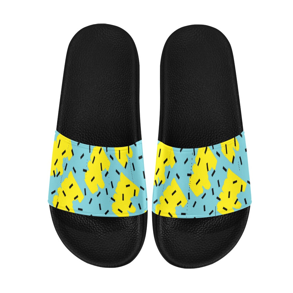 Turq-Limon Women's Slides