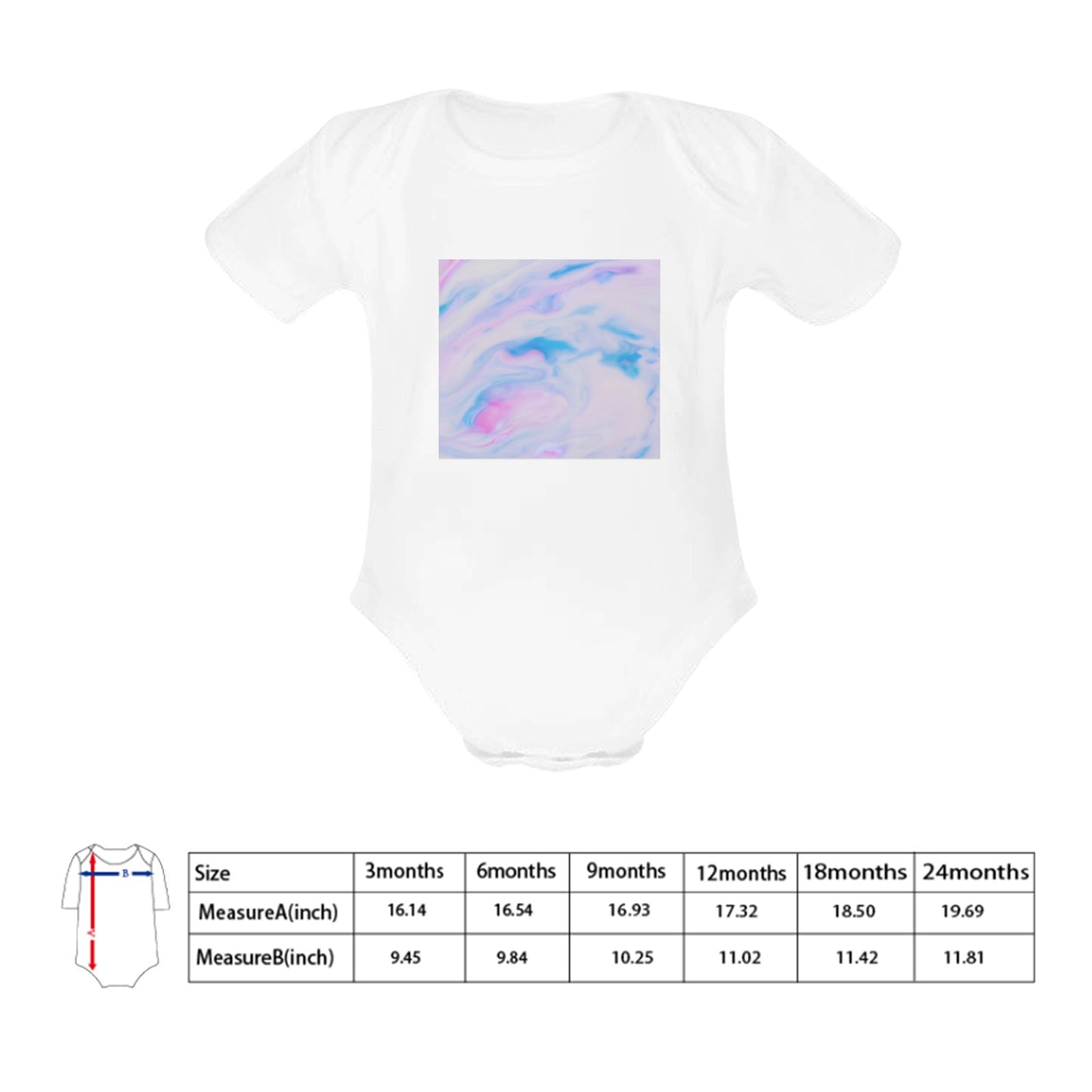 Pearl Blend Baby Onesie