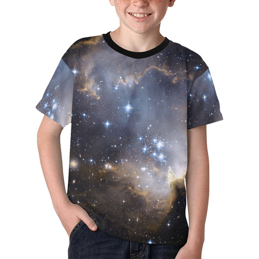 Night Galaxy Unisex T-shirt- Youth