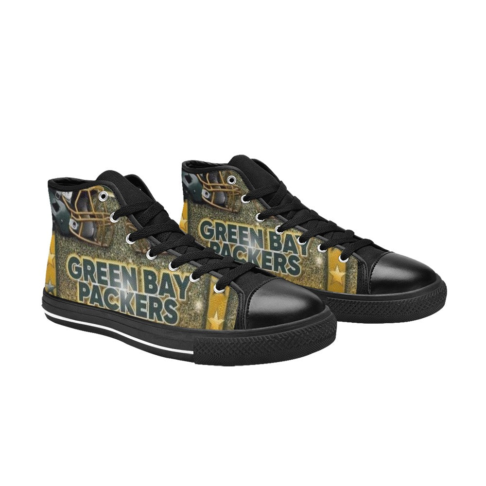 Green Bay Men's High Top Shoes