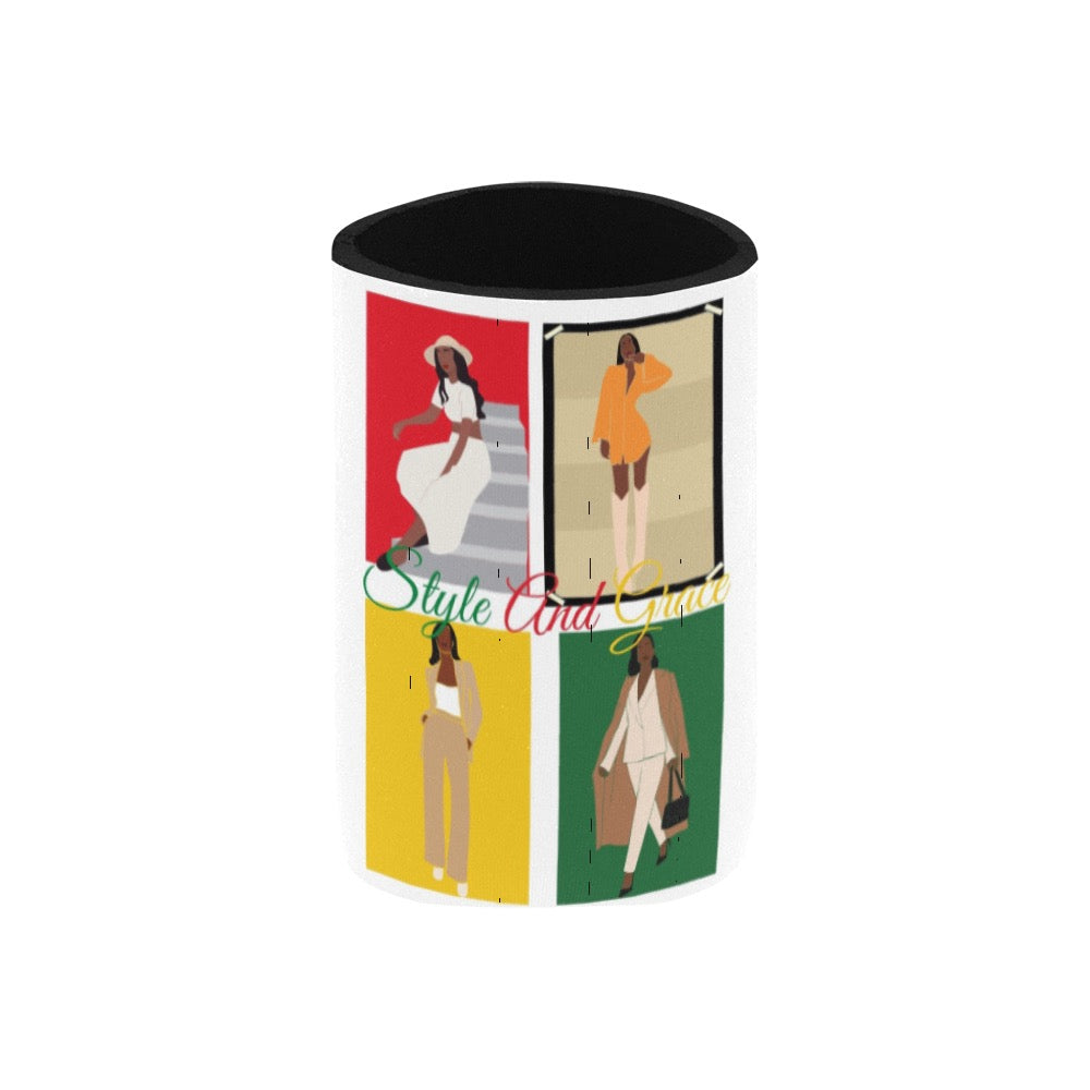 Style and Grace Neoprene Can Cooler 4" x 2.7" dia.