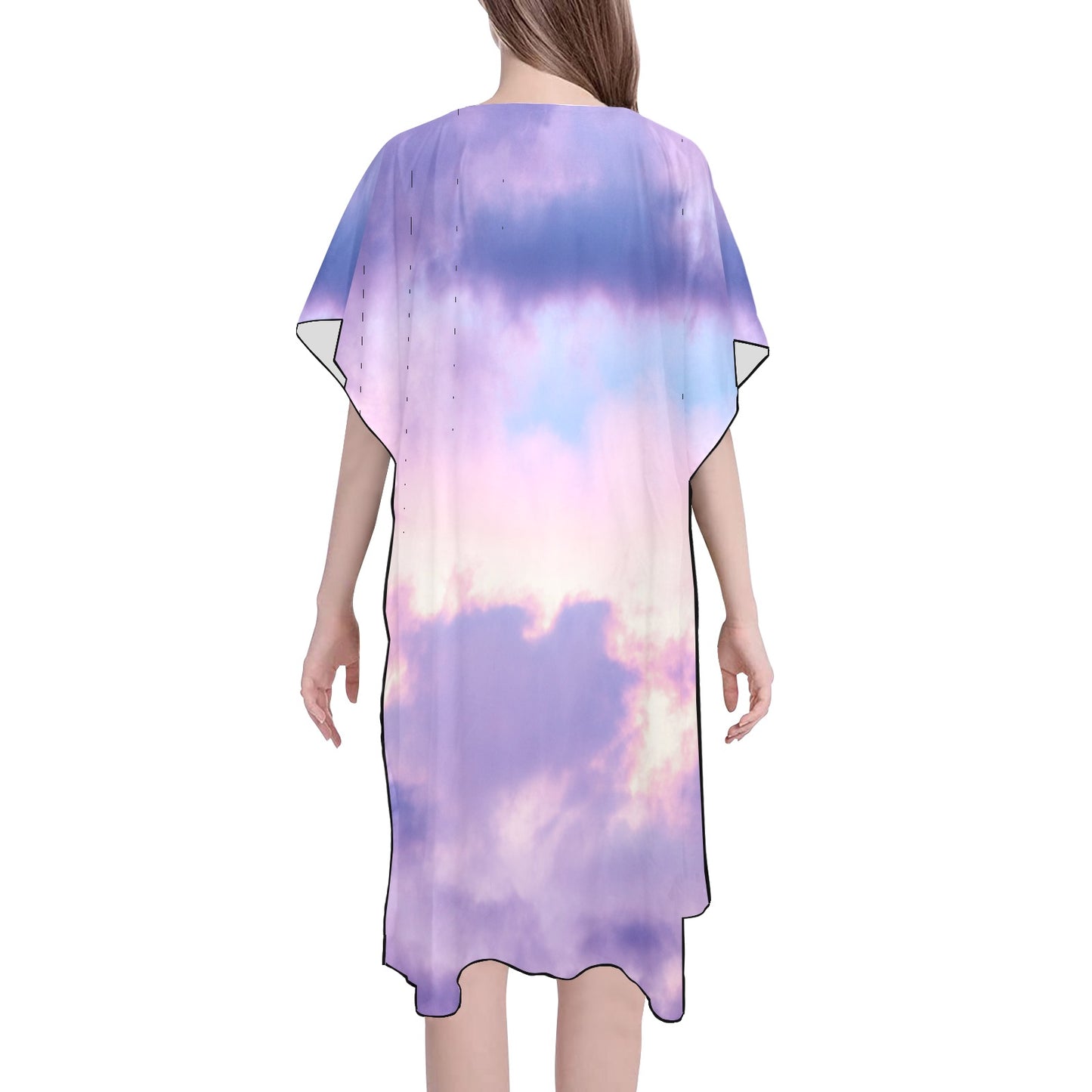 Pastel Skies  Chiffon Cover Up