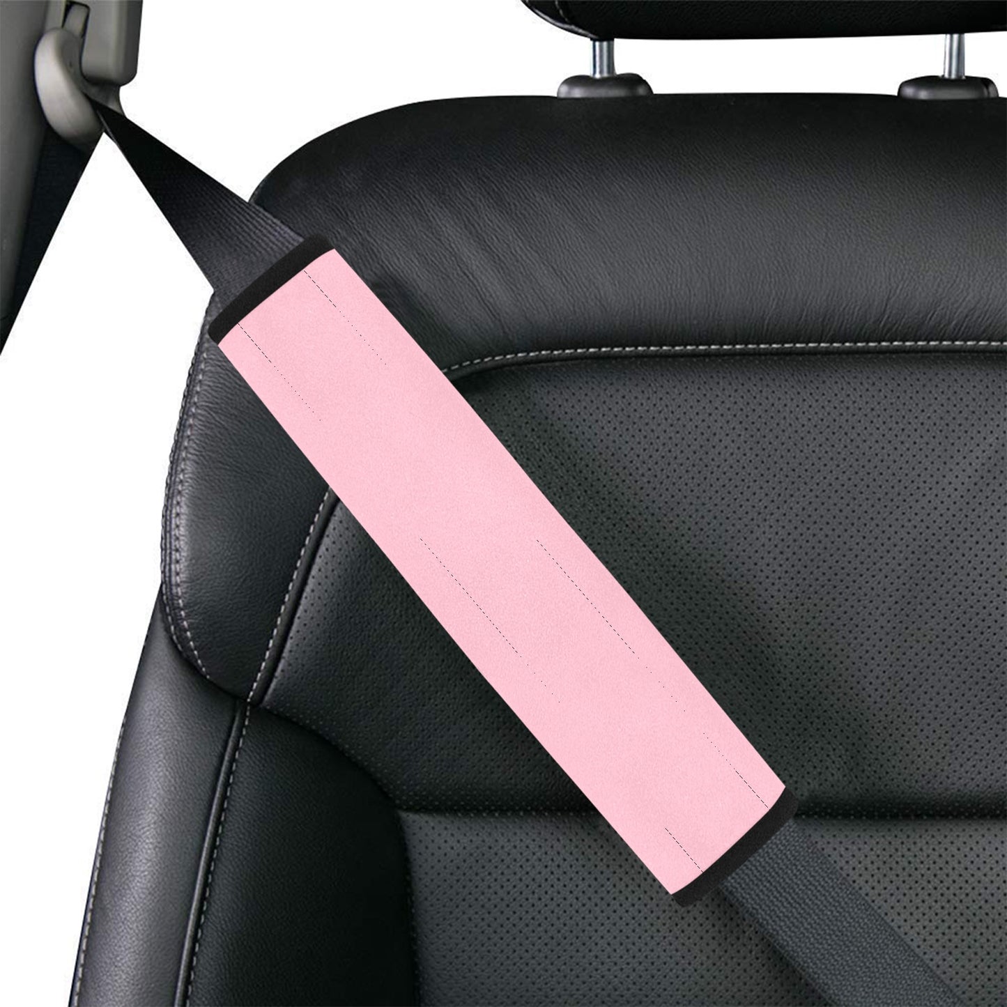 Pink Car Seat Belt Cover 7''x12.6'' (Pack of 2)