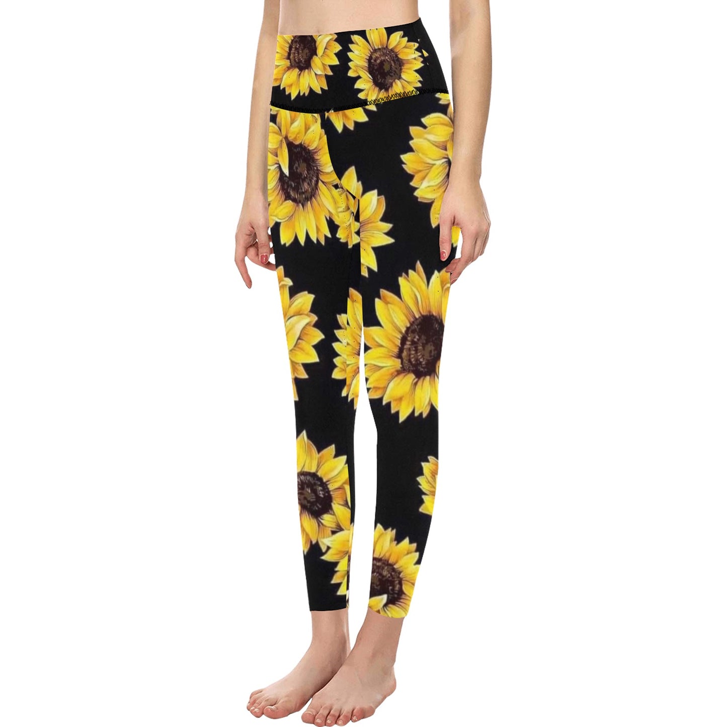 Sunflower Women's High-Waisted Leggings