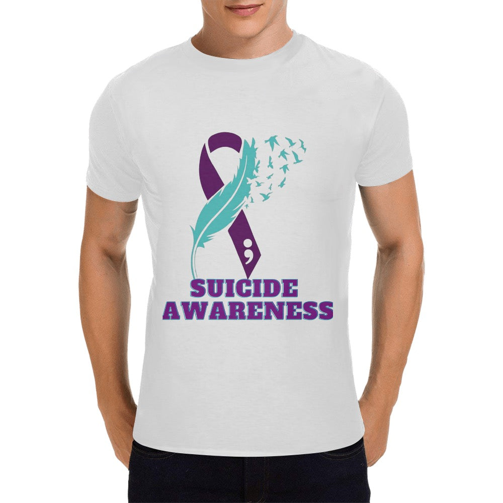 AWARENESS - Suicide Men's T-Shirt