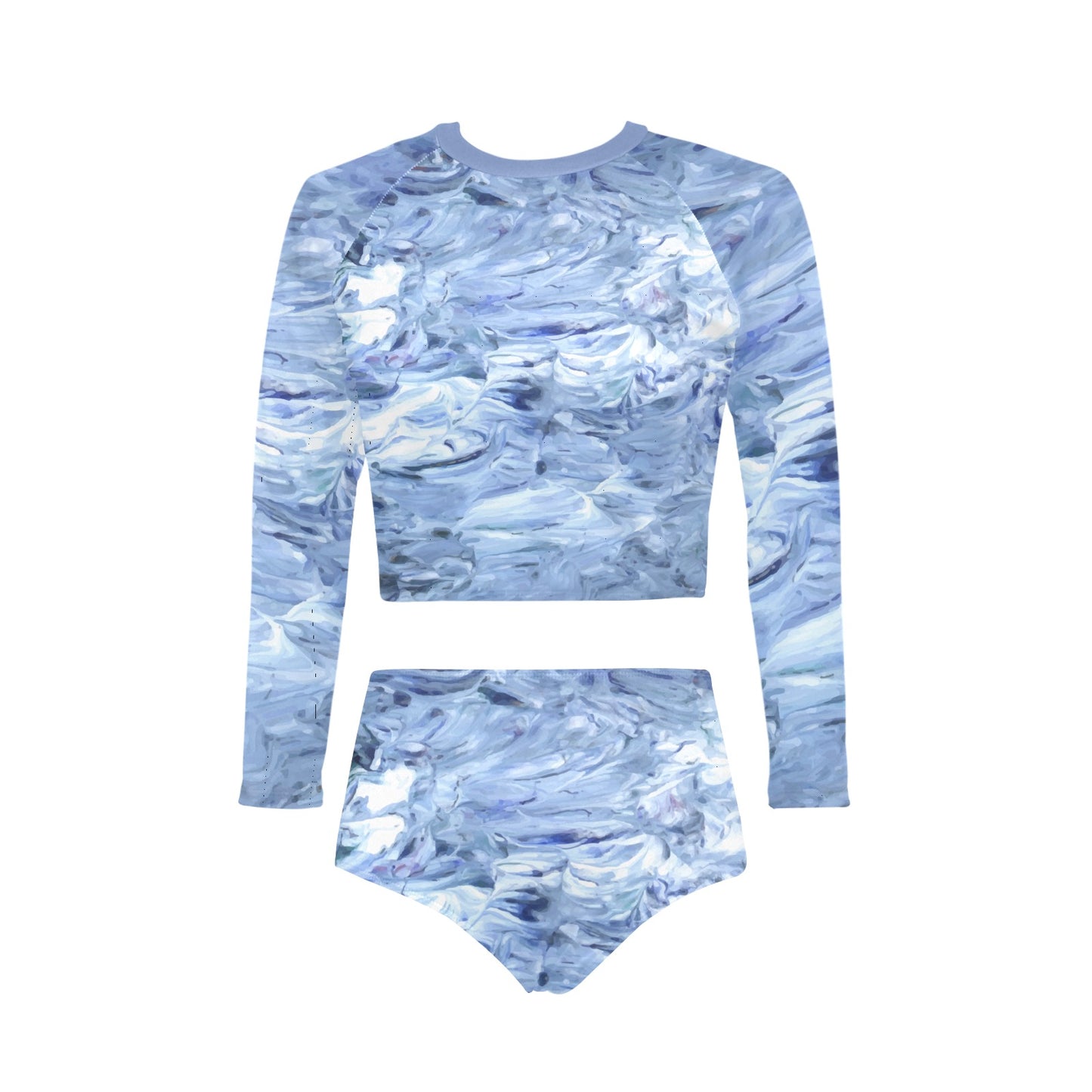 Motion In The Ocean Long Sleeve Bikini Set