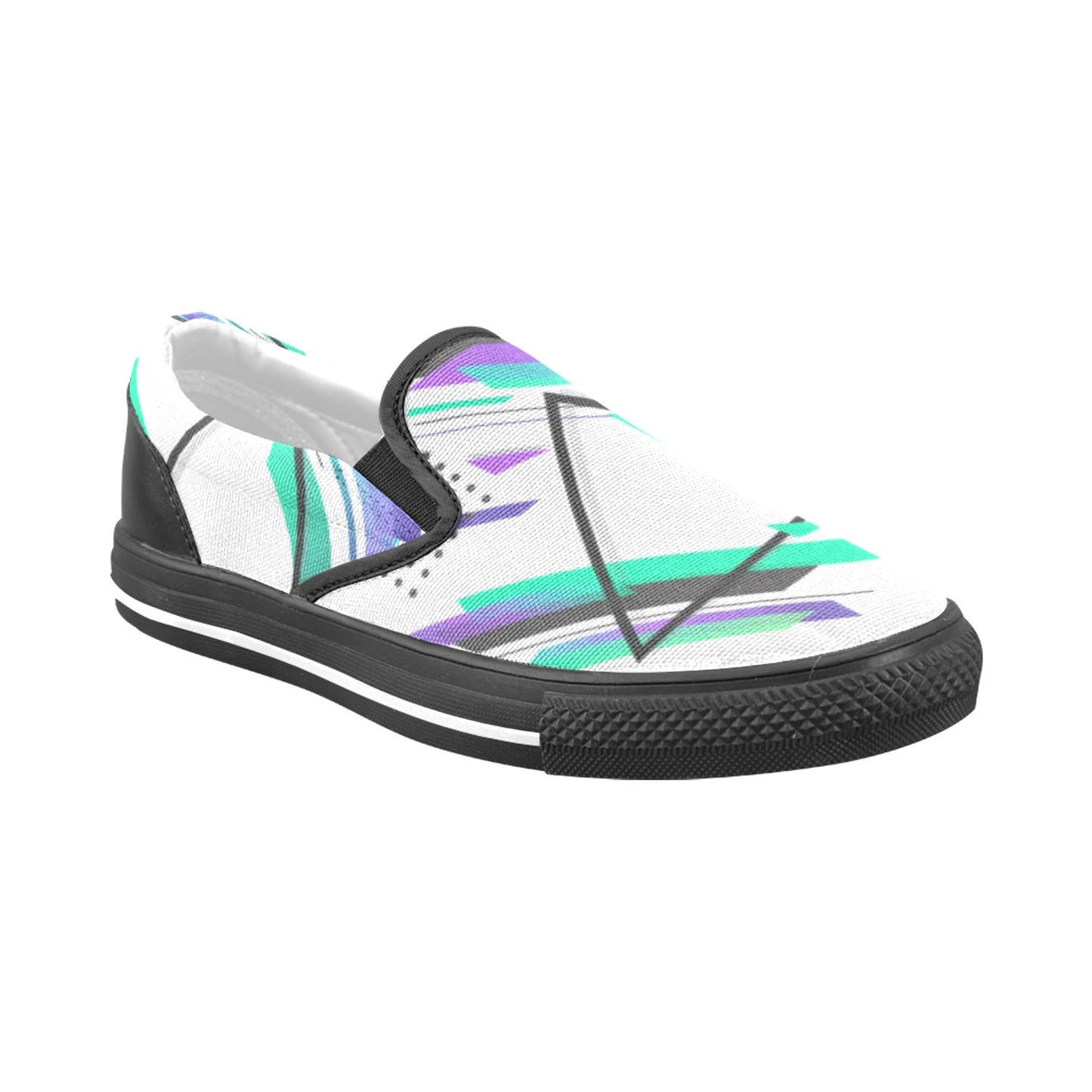 Retro Skate Women's Slip-on Shoes