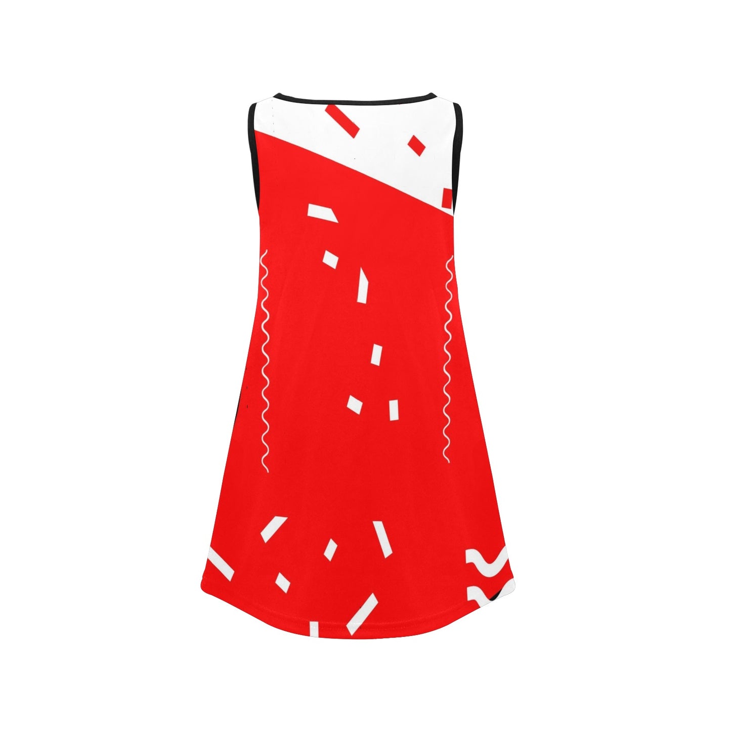 Red Does It Good Girls' Sleeveless Dress